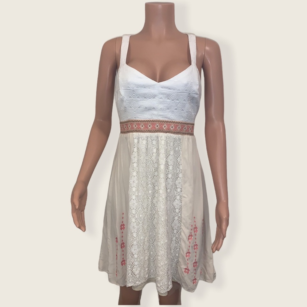 Floral Embroidered Dress